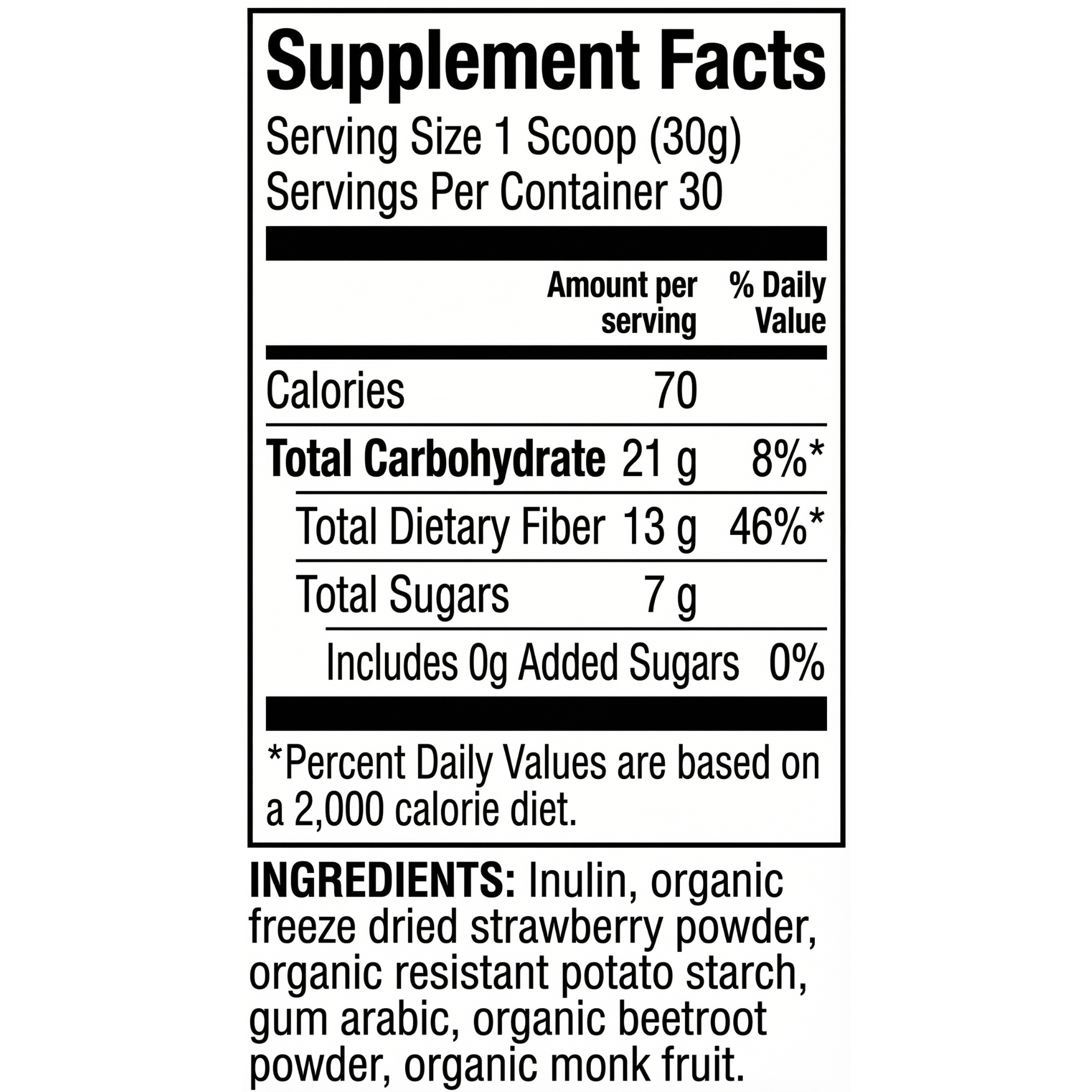 SunGarden 2 lb GLP 1 Daily Support Powder